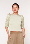 RAF Joust Quarter Sleeve Top (Cream)