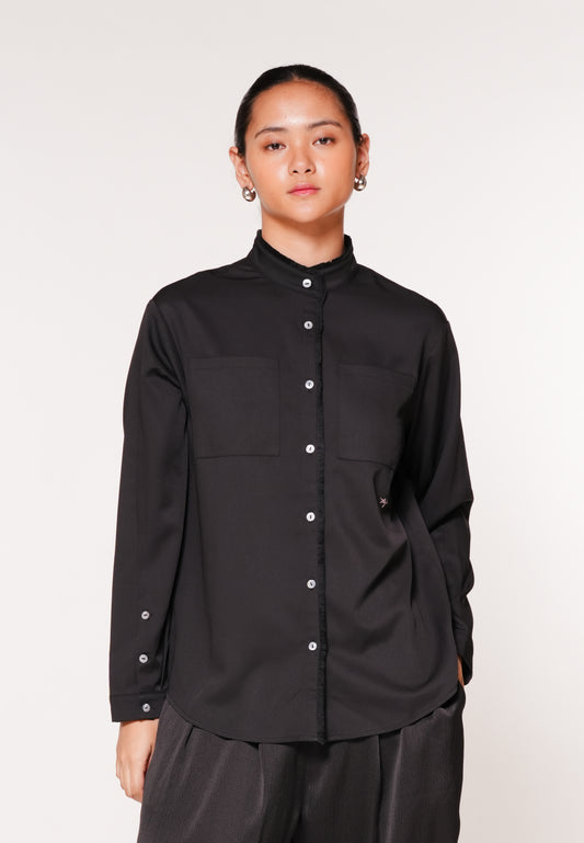 Raf Juggle Long Sleeve Top (Black)