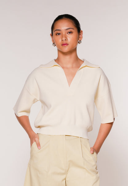 RAF Jump Short Sleeve Top (Cream)