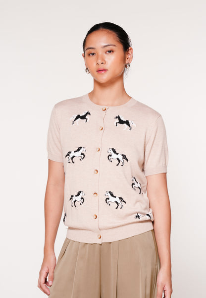 RAF Justice Short Sleeve Top (Taupe)