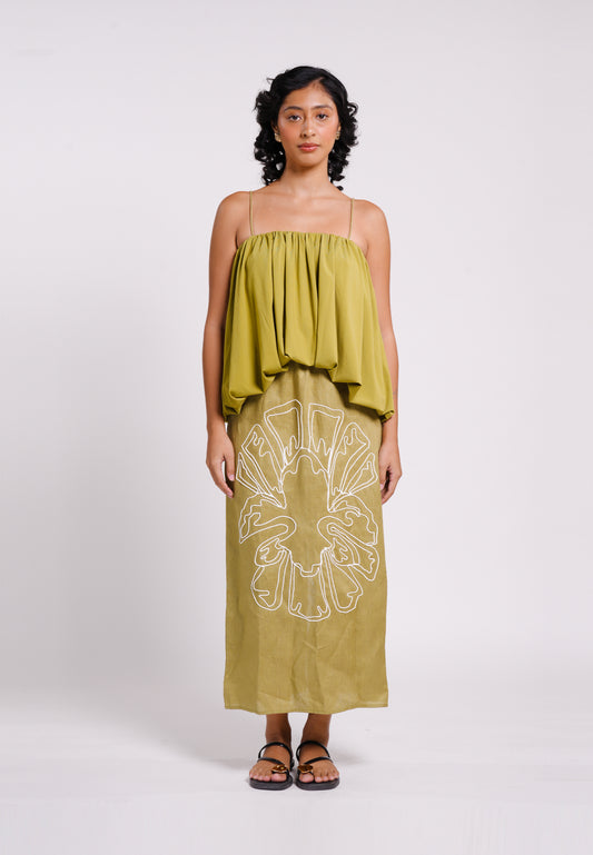 RAF Karma Sleeveless Dress (Green)
