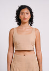 RAF Khan Sleeveless Top (Wood)