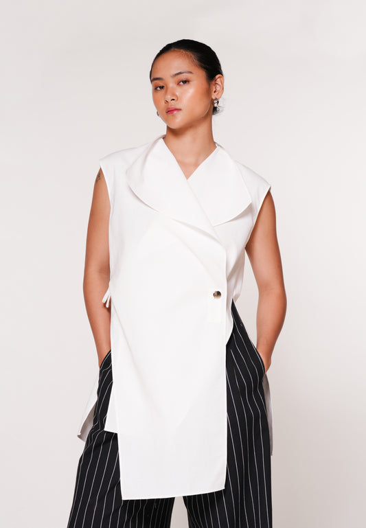 Raf Kite Sleeveless Top (Offwhite)