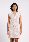Raf Koa Sleeveless Dress  (Cream)