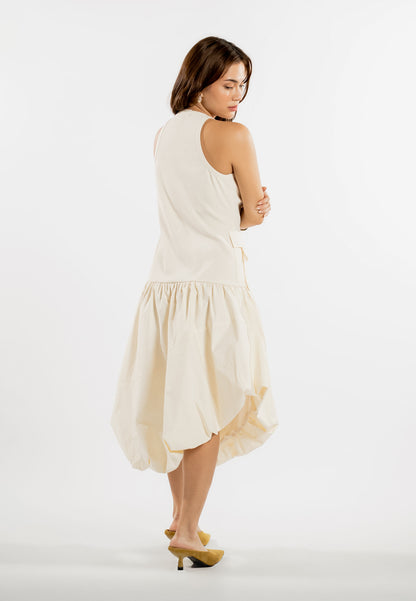 RAF Lane Sleeveless Dress  (Cream)