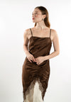 RAF Luge Sleeveless Tunic Top (Brown)