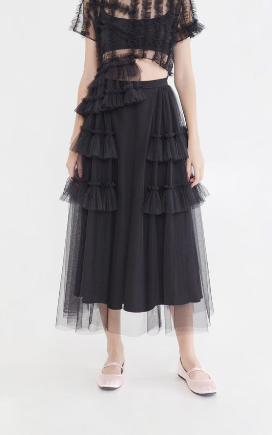 RAF X Martin Bautista Magdalena Skirt (Black)