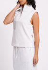RAF Neat Sleeveless Top (Oatmeal)