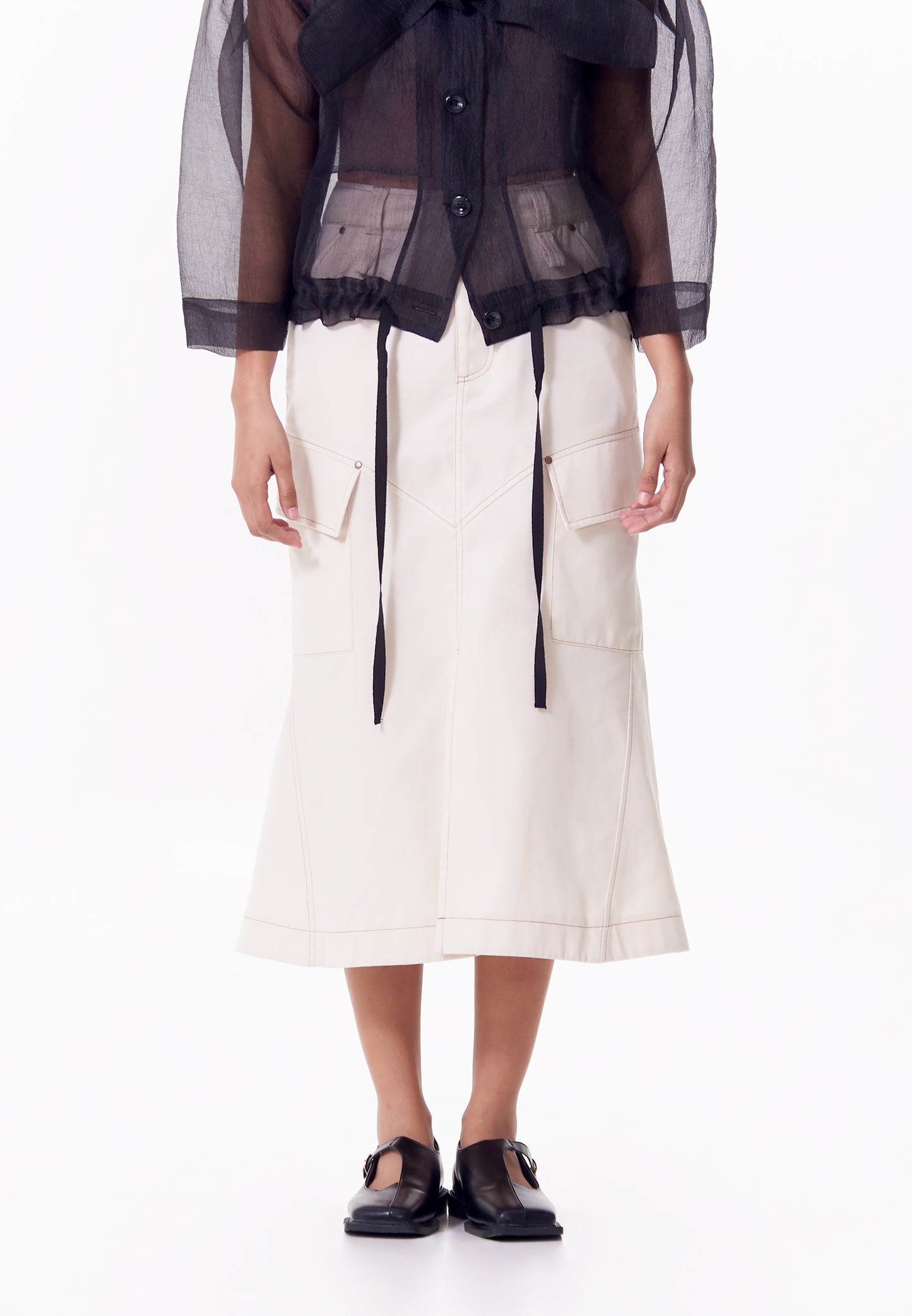 R.A.F. X nicolò  NP008 Skirt  (Beige)