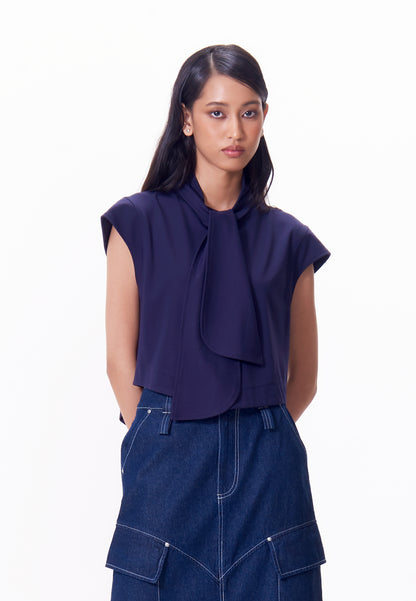 R.A.F. X nicolò  NP009 Sleeveless Top (Navy)