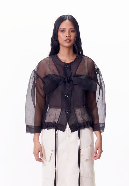 R.A.F. x nicolò NP012 Long Sleeve Top (Black)