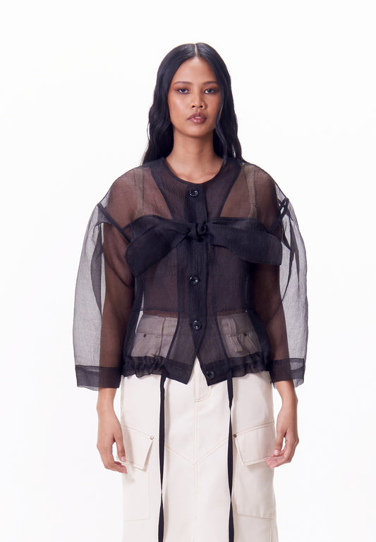 R.A.F. x nicolò NP012 Long Sleeve Top (Black)