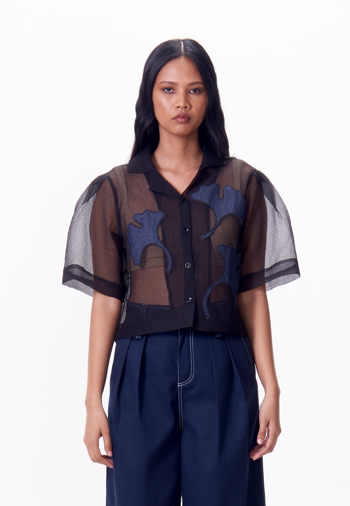 R.A.F. X nicolò  NP016 Short Sleeve Top (Black)