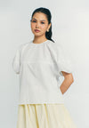 RAF Quaint Short Sleeve Top (White)