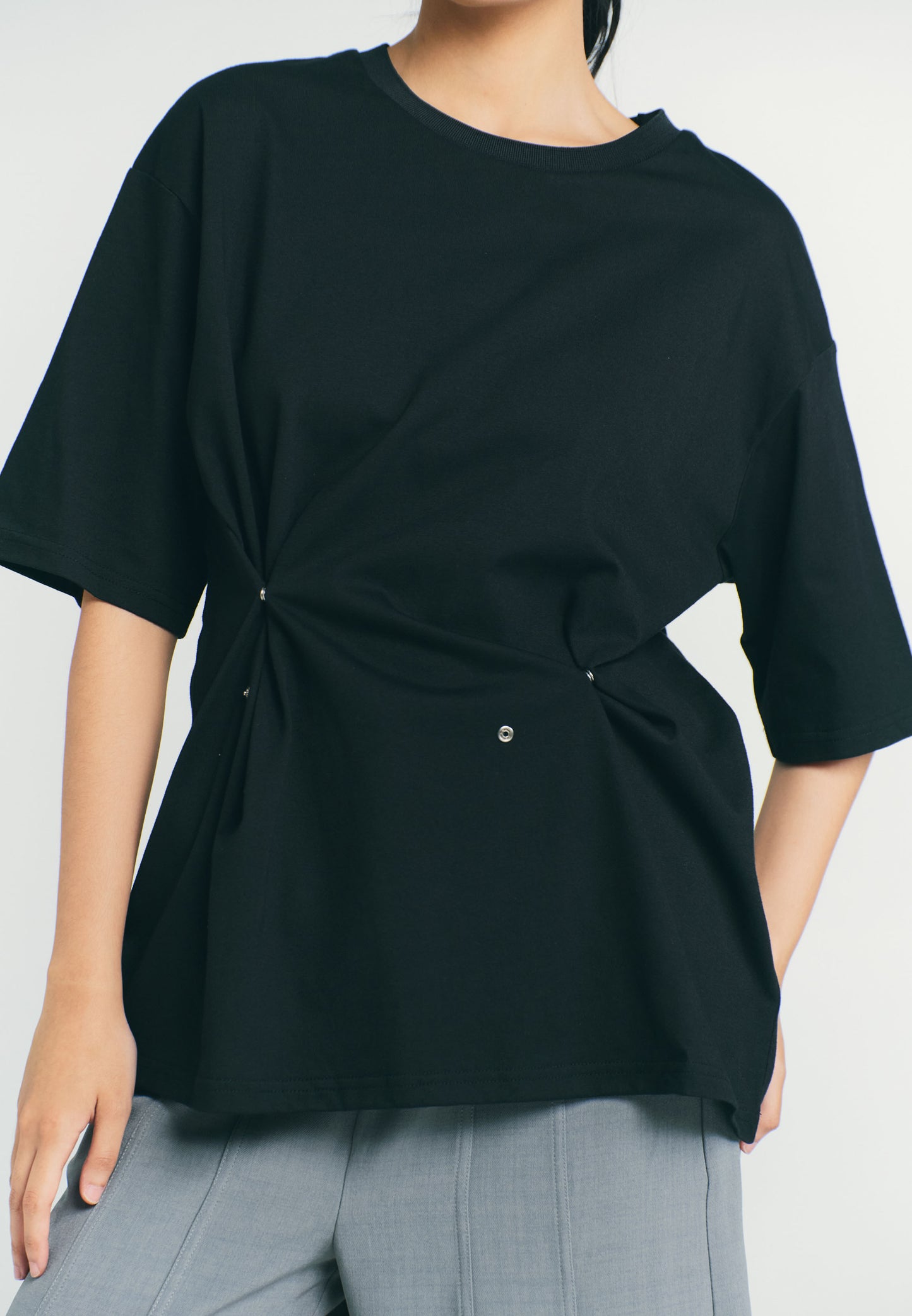 RAF Quibble Short Sleeve Top (Black)