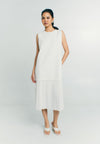 RAF Quid Sleeveless Dress (White)