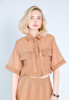RAF Doxie Short Sleeve Top (Mocha)