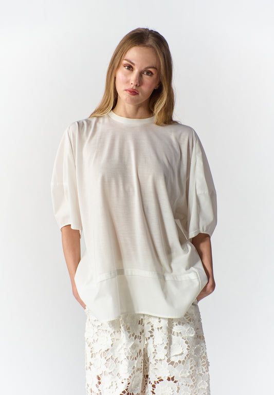 RAF Reverie Short Sleeve Top (White)