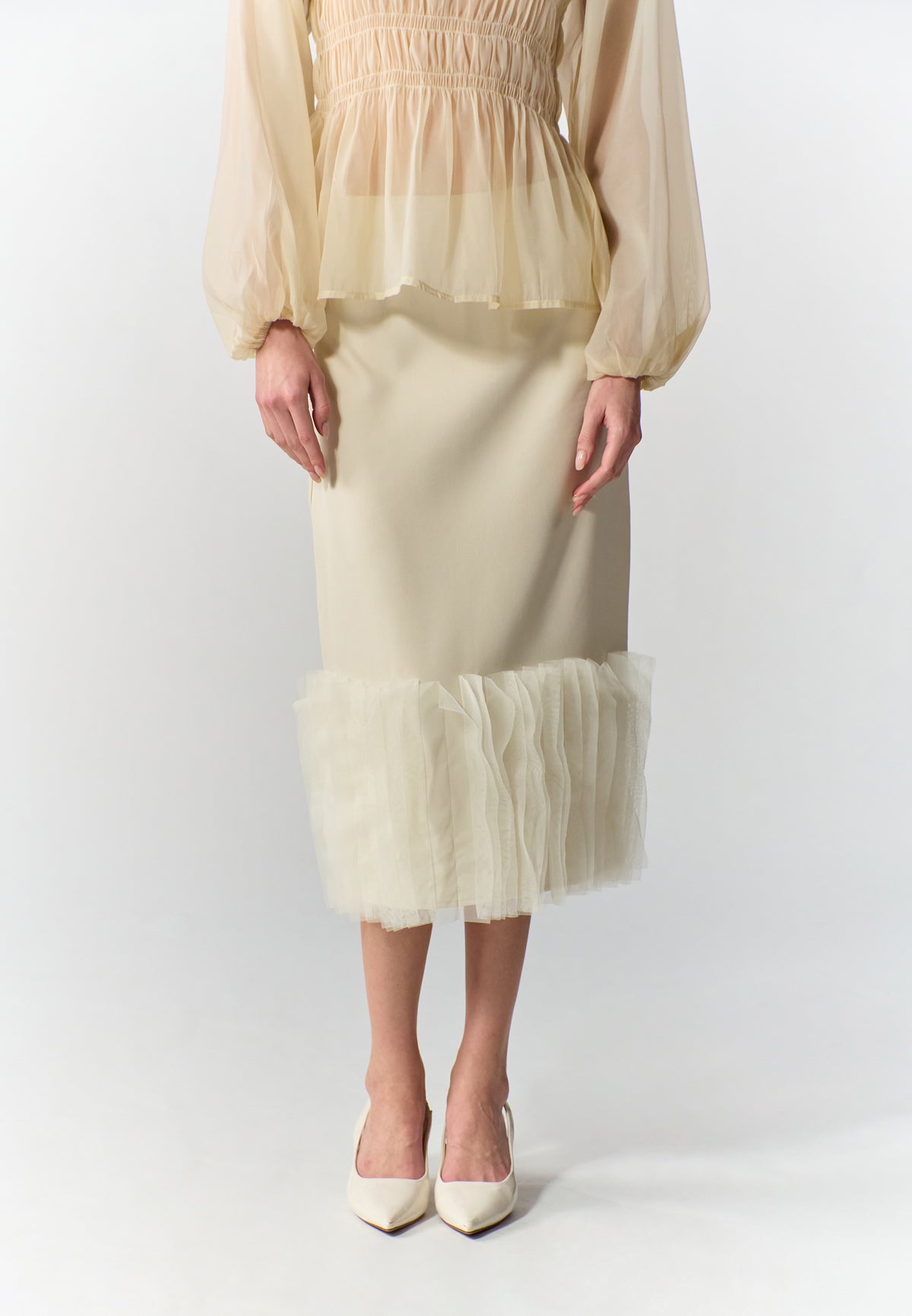 RAF Rhubarb Skirt (Cream)