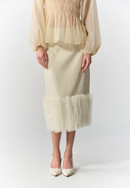 RAF Rhubarb Skirt (Cream)