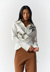 RAF Rife Long Sleeve Top (Spot Print White)