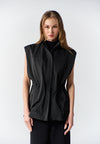 RAF Rum Sleeveless Vest Top (Black)