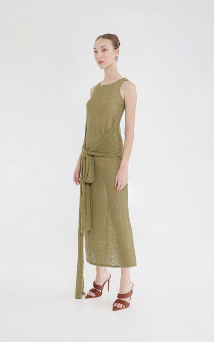 RAF X Martin Bautista Trentini Sleeveless Dress (Olive G.)