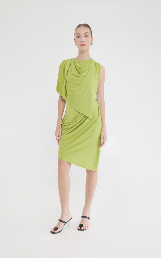 RAF X Martin Bautista Ward Sleeveless Dress (Green)