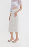 RAF X Martin Bautista Werbowy Skirt (Light Gray)