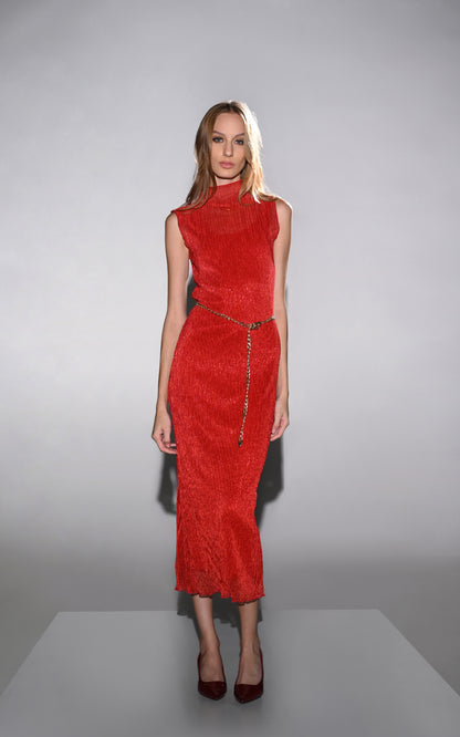 RAF Hueva Sleeveless DressW/ Inner (Red)