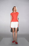 RAF Hueva Short Sleeve W/ Inner Top (Red)
