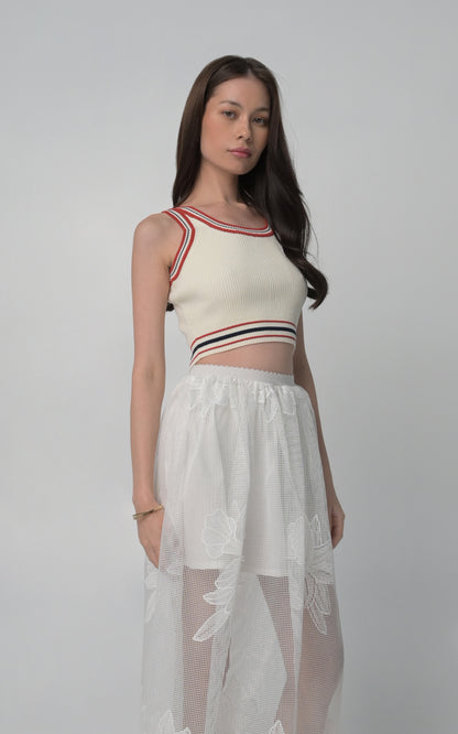 RAF Banks Sleeveless Top (Cream)