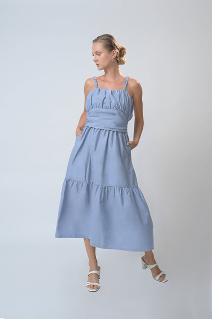 RAF Bavera Sleeveless Dress (Blue)