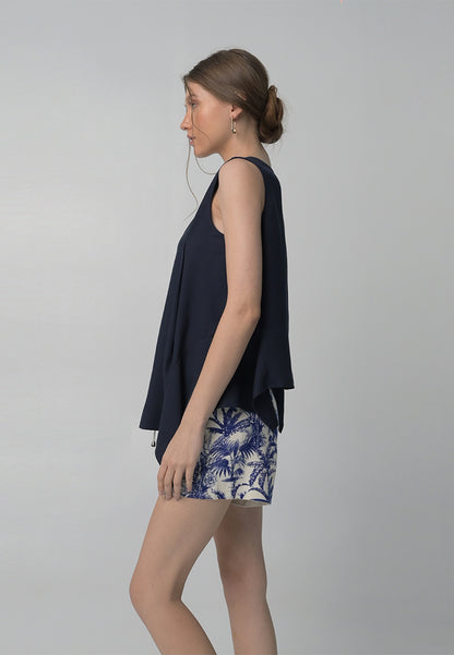 RAF Birria Sleeveless Top (Navy)