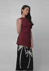RAF Biscoff Short Sleeve Top (Dark Red)