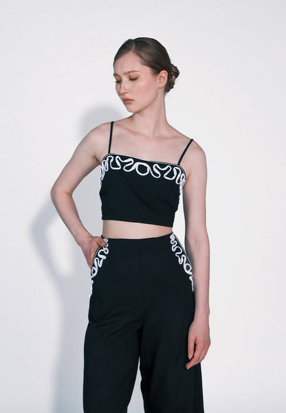 RAF Chipra Sleeveless Top (Black)