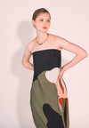 RAF Clover Tube Dress (Printed Olive)