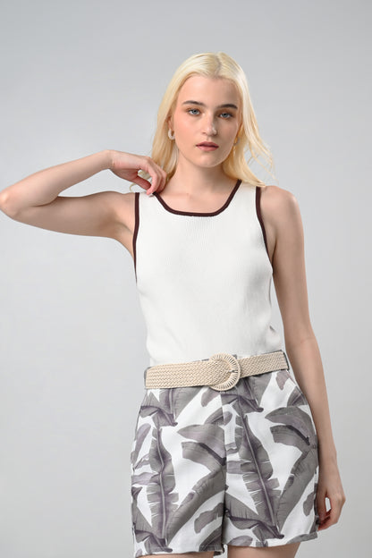 RAF Clove Sleeveless Top (Offwhite)