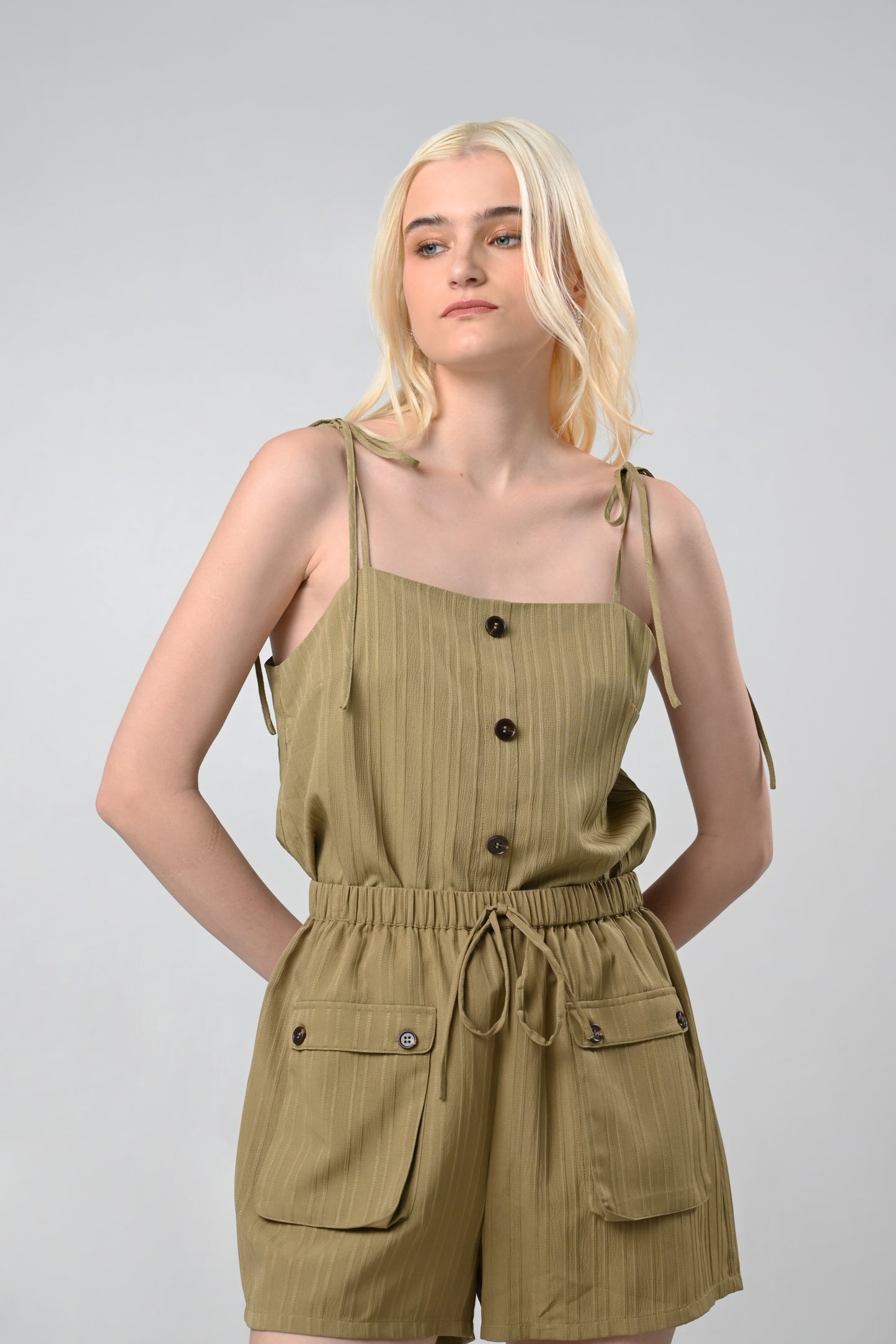 RAF Crosta Sleeveless Top (Olive)