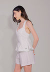 RAF Dabby Sleeveless Top (Off-white)