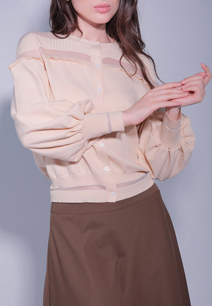 RAF Dasheill Long Sleeve Top (Beige)
