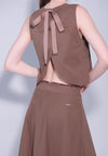 RAF Daxtone Sleeveless Top (Plain Choco Brown)