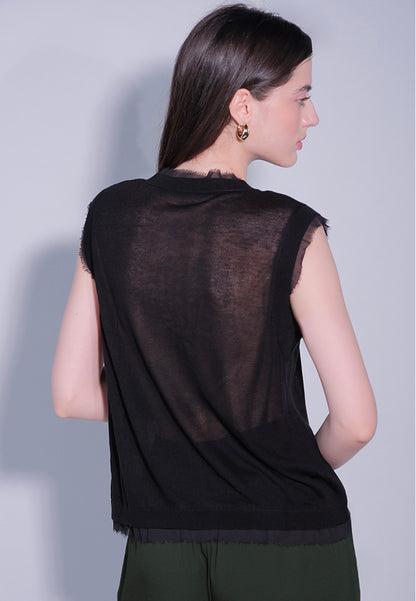 RAF Divva Sleeveless Top (Black)