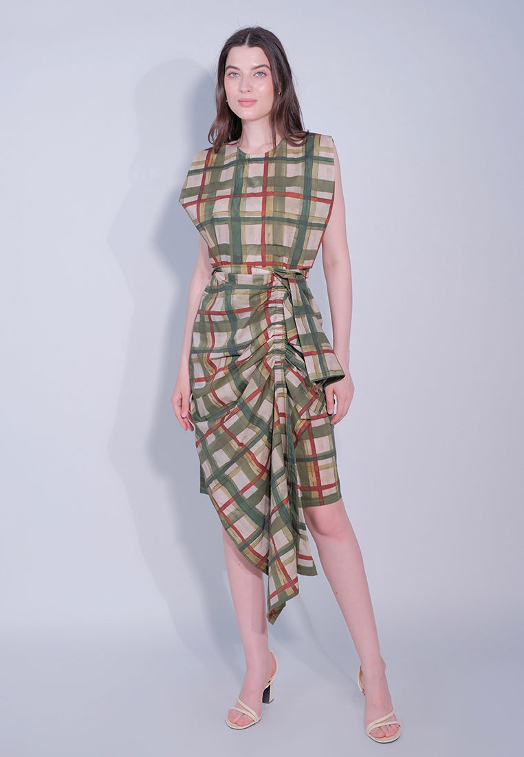 RAF Donea Sleeveless Dress (Green)