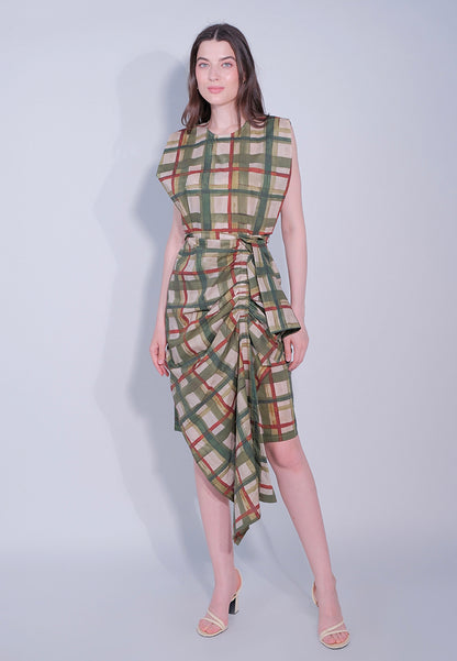 RAF Donea Sleeveless Dress (Green)