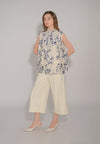 RAF Dunha Sleeveless Top (Printed Cream)