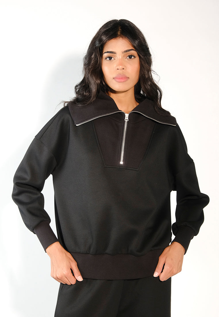 RAF Elroy Long Sleeve Top (Black)