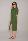 RAF Eoan Short Sleeve Dress (Green)