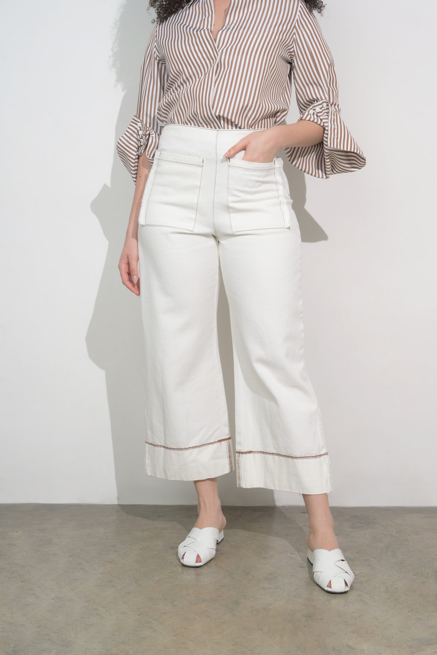 RAF Fremont Culottes (Offwhite)