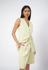 RAF George Sleeveless Vest Top (Butter)
